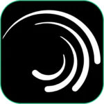 logo am alight motion png