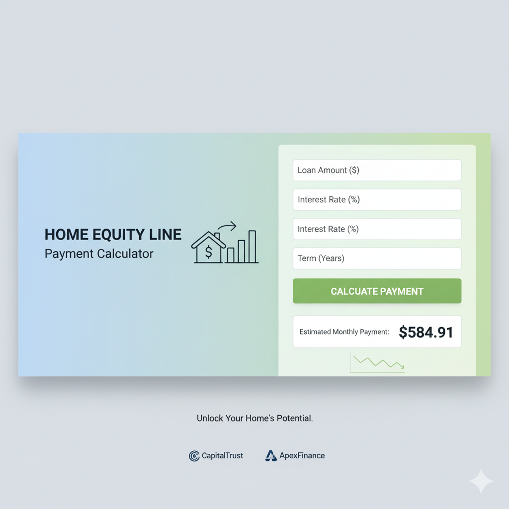 Payment calculator home equity line