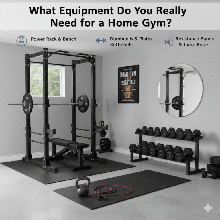 What Equipment Do You Really Need for a Home Gym?