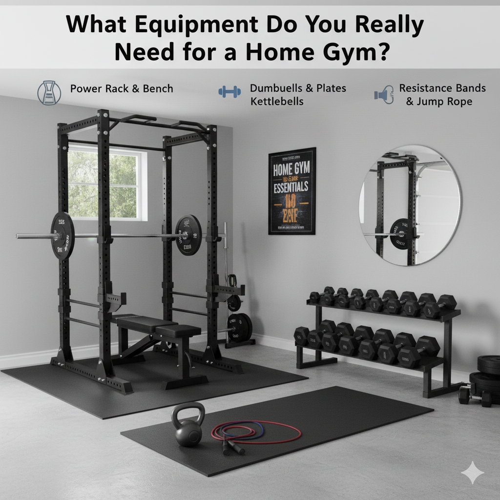 What Equipment Do You Really Need for a Home Gym?