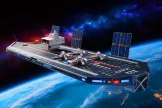 Space force orbital warship carrier