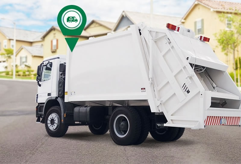 gps integration for garbage truck fleets platforms