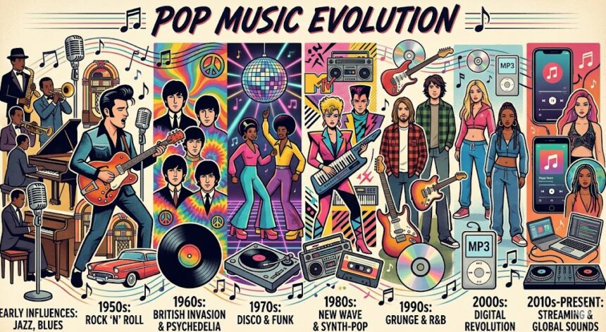 Pop Music Evolution