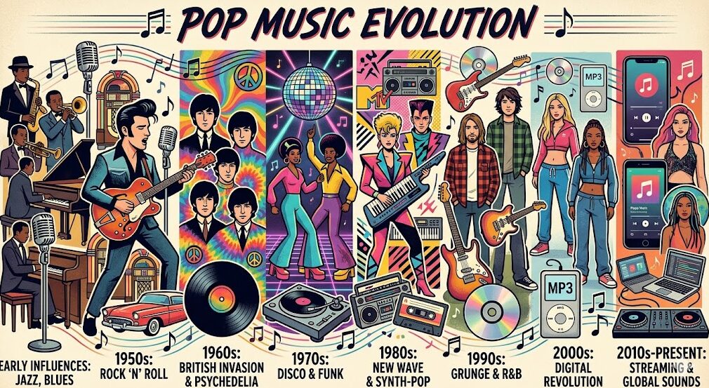 Pop Music Evolution