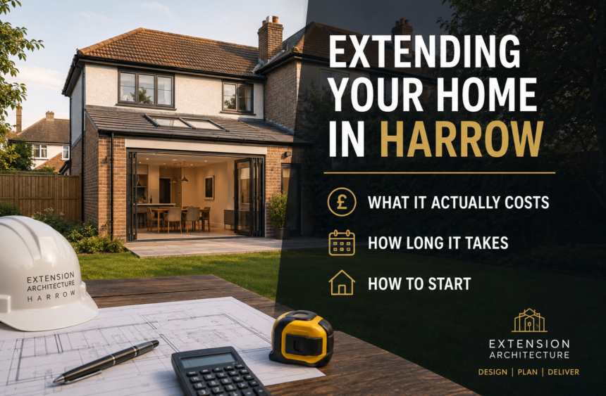 Extending Your Home in Harrow: What It Actually Costs, How Long It Takes, and How to Start