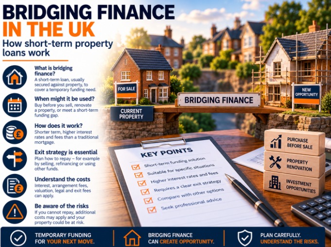 Bridging Finance in the UK: How Short-Term Property Loans Work